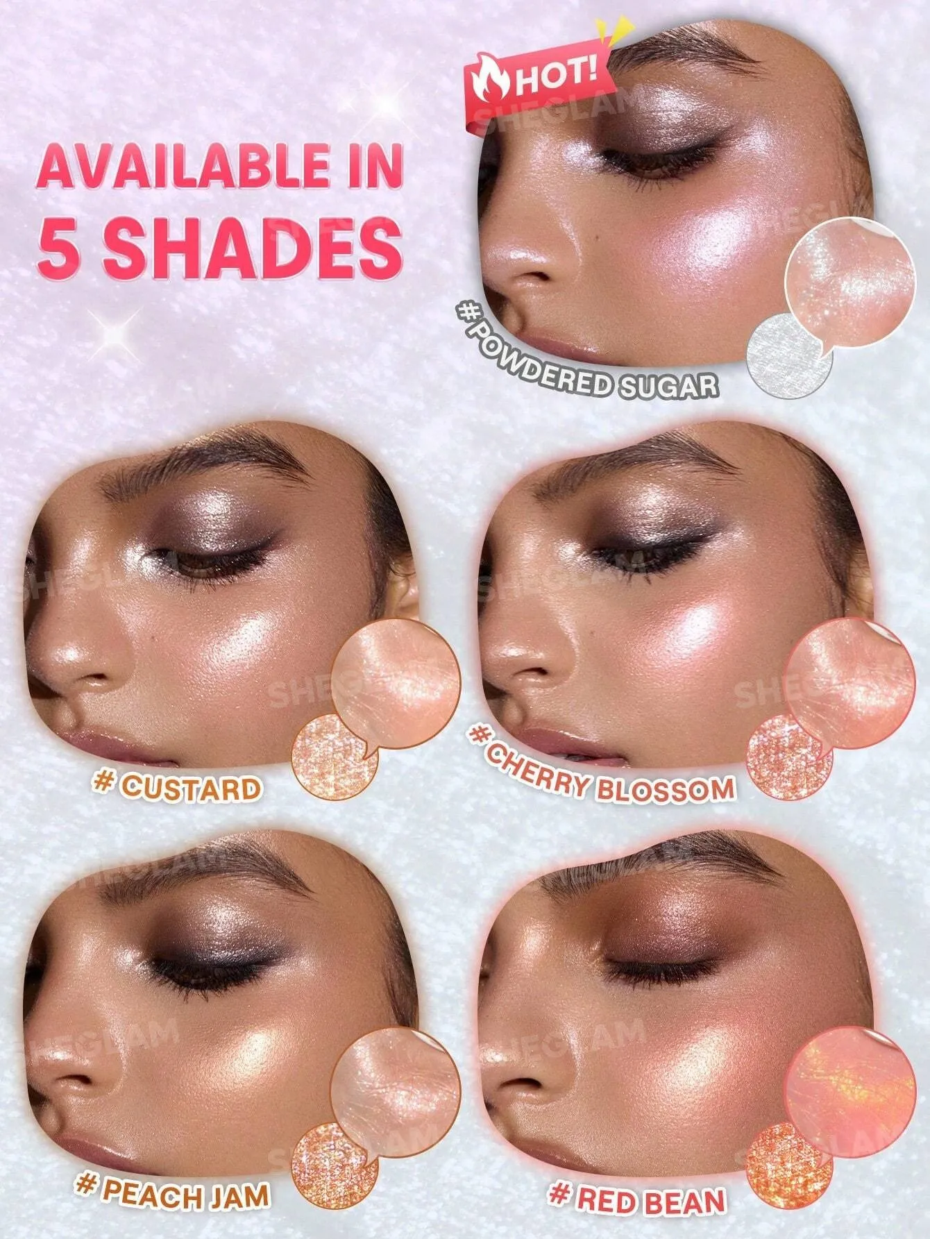 درباره خرید هایلایتر بامبی شیگلم اصل + بهترین قیمت (Glowchi Bouncy Highlighter)